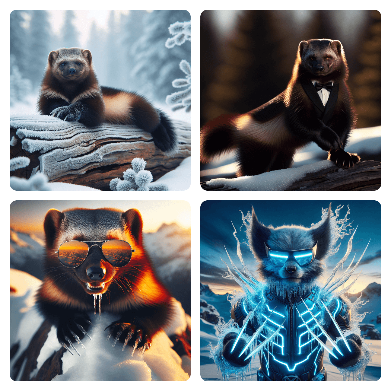 Image: Claws of Coolness: A Wolverine's Swag