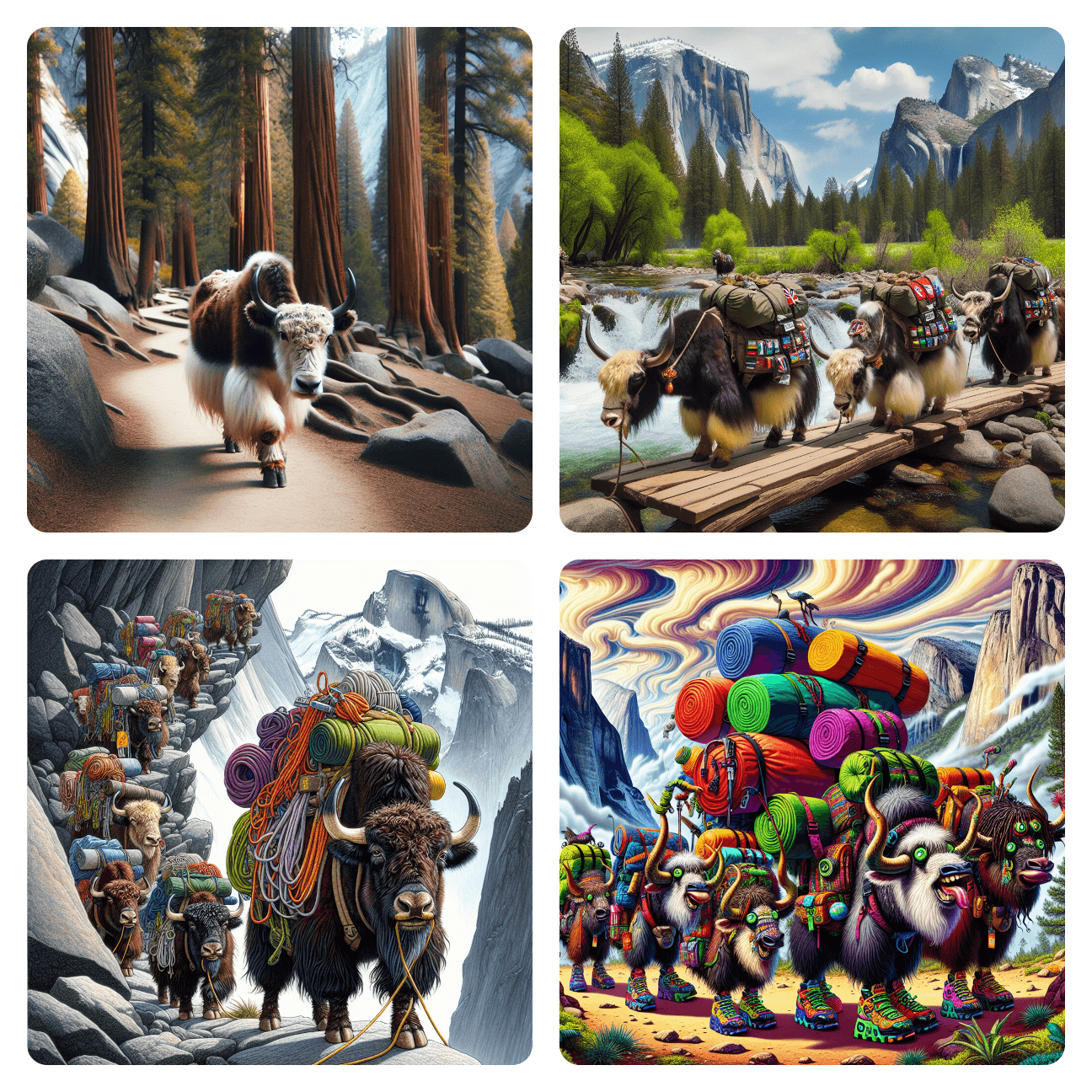 Image: Yaks' Yosemite Yonder-ventures