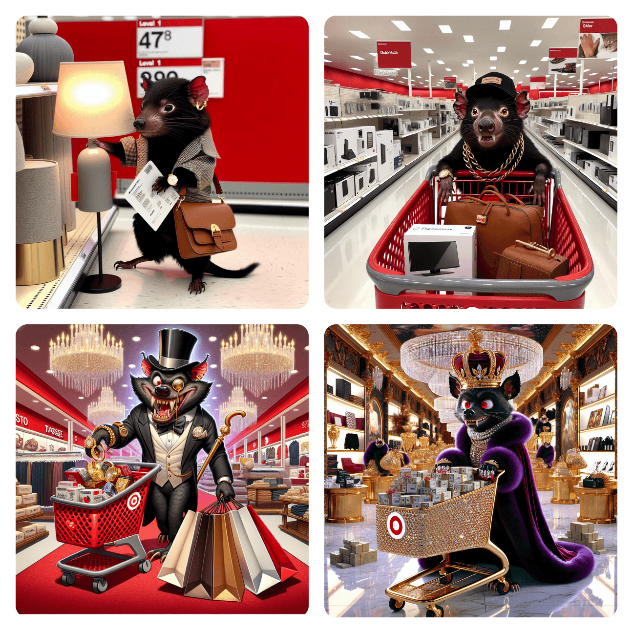 Image: Cart Bling: Taz's Target Shopping Spree